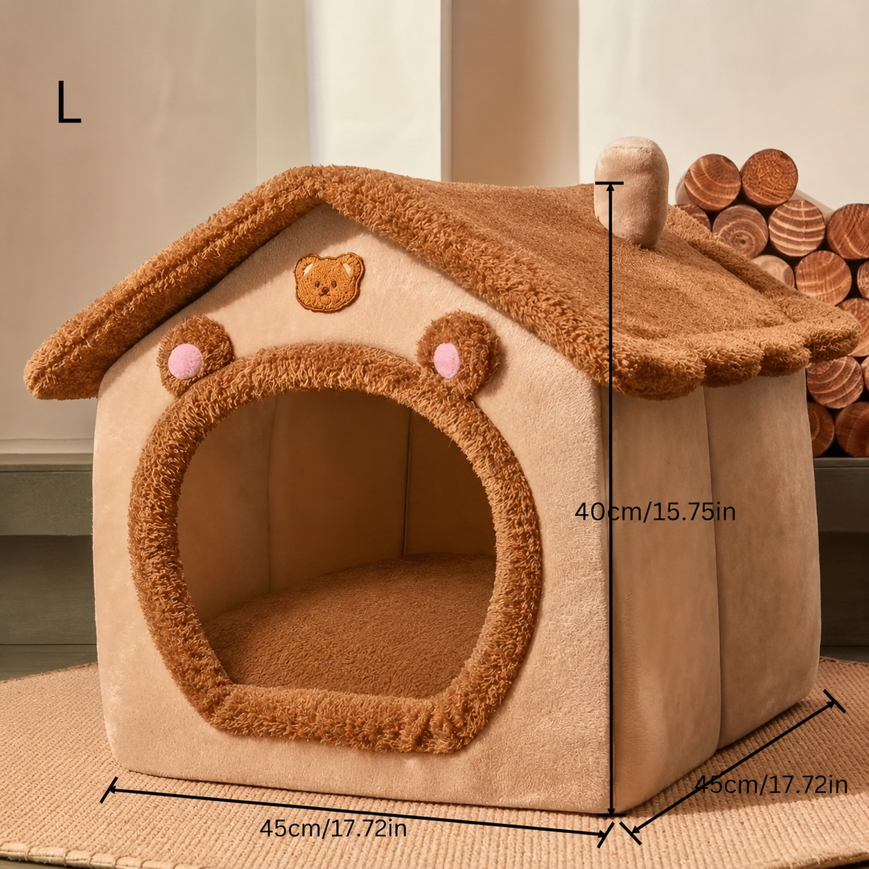 The Cats Mao Plush Cat House